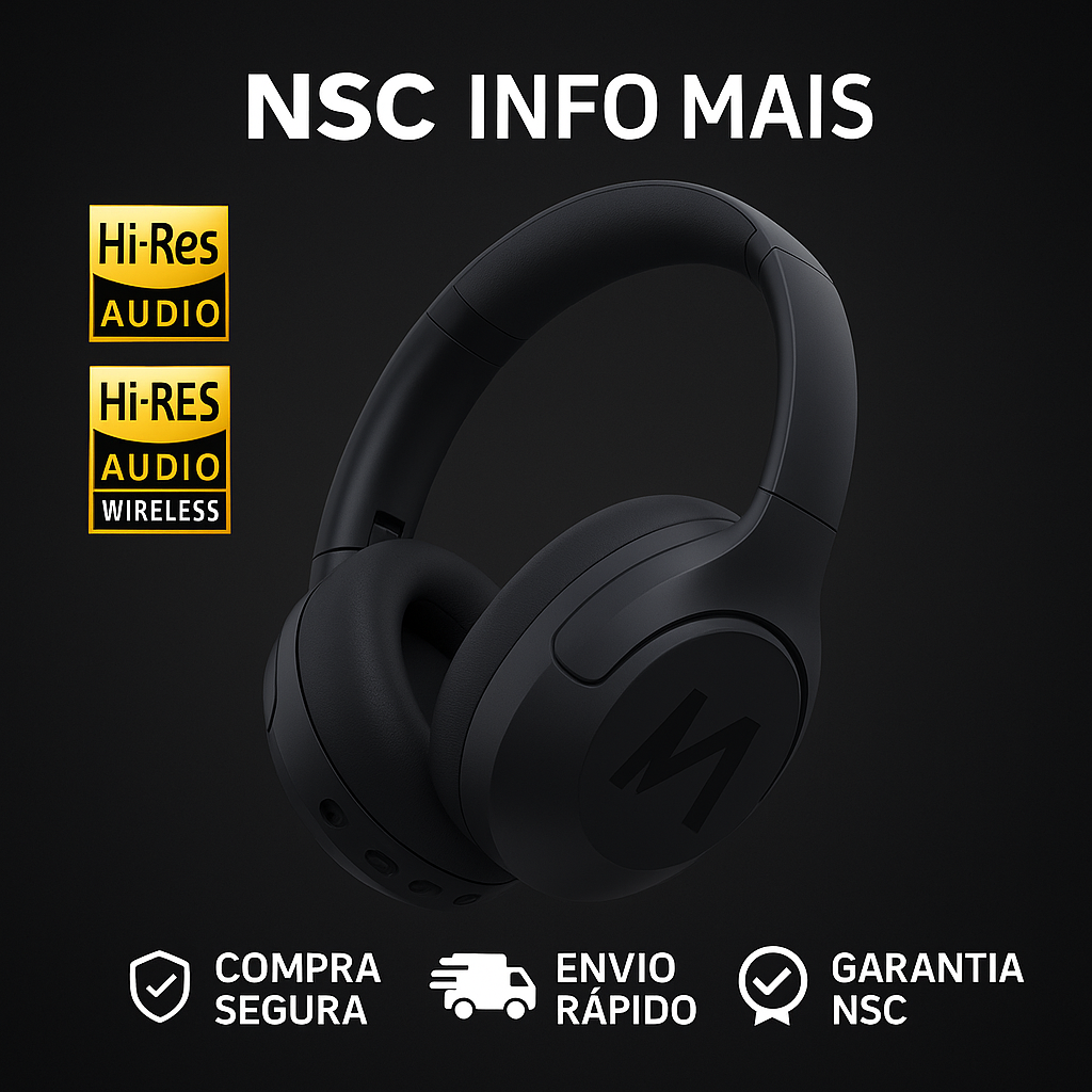 HAYLOU S30 Wireless Bluetooth 5.4 Headphones 43dB Adaptive Noise Cancelling Headsets 40mm Driver 80H Playtime Earphones