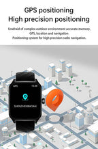 Rugged Smart Watch 1.85inch Outdoor Sport Men Cofit App S10 Ultra2 Smartwatch