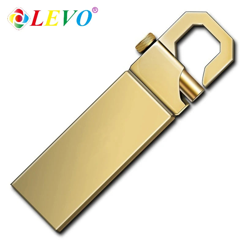 Metal USB Flash Drive 4GB 8GB 16GB 32GB 64GB 128GB Pen Drive Memory stick USB 2.0 Pendrive Creative gifts U disk