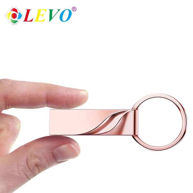 Metal USB Flash Drive 4GB 8GB 16GB 32GB 64GB 128GB Pen Drive Memory stick USB 2.0 Pendrive Creative gifts U disk