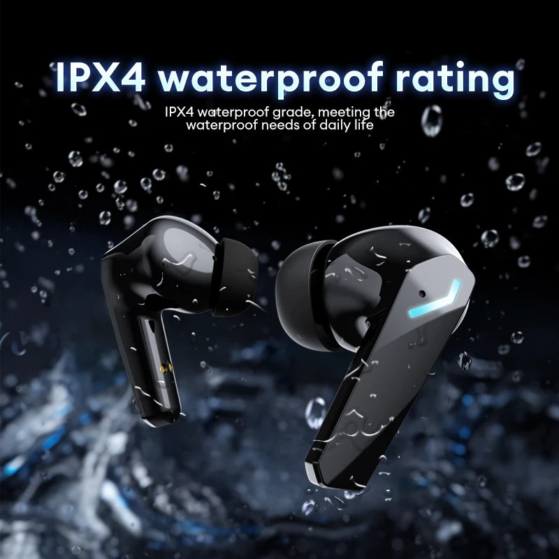 New Lenovo XT53 Wireless Bluetooth 5.4 Earphones LED Digital Display Waterproof Earbuds Noise Cancelling Gaming Headset